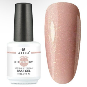 Atica cover base Peach Shimmer, 15ml